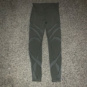 Green lulu lemon leggings